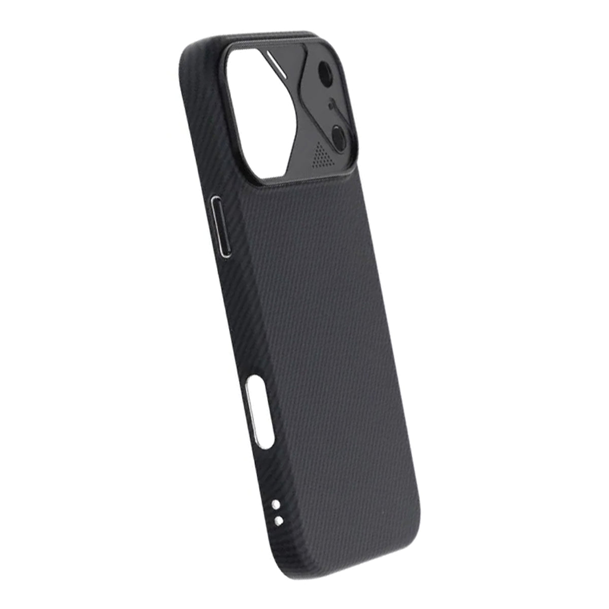 iPhone 17 Pro Max Skal Kolfibermönster MagSafe Svart