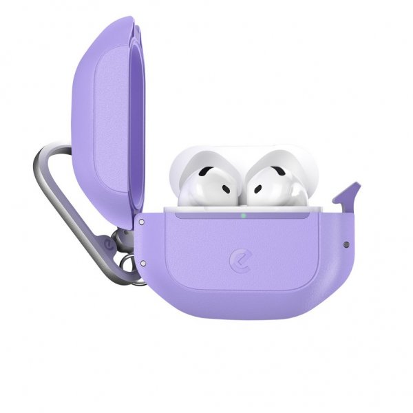 KeyBudz AirPods 4 Skal ElementProof Series Wild Lavender