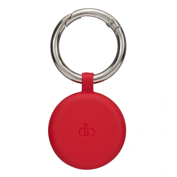 dbramante1928 Apple AirTag Hållare Greenland Key Ring Candy Red