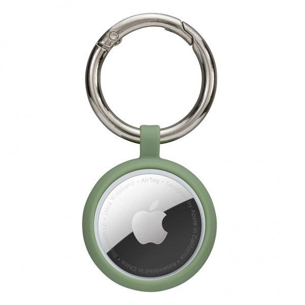 dbramante1928 Apple AirTag Hållare Greenland Key Ring Green Bay
