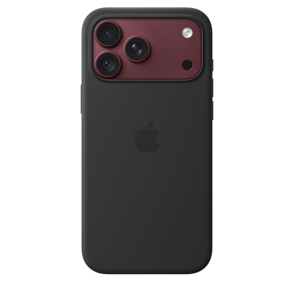 Apple Original iPhone 18 Pro Max Skal Silicone Case MagSafe Svart