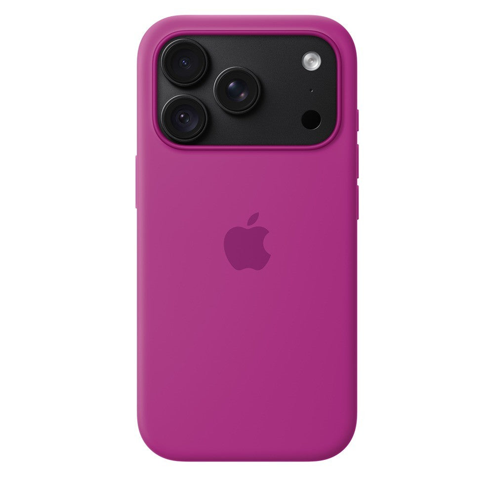 Apple Original iPhone 18 Pro Skal Silicone Case MagSafe Magenta