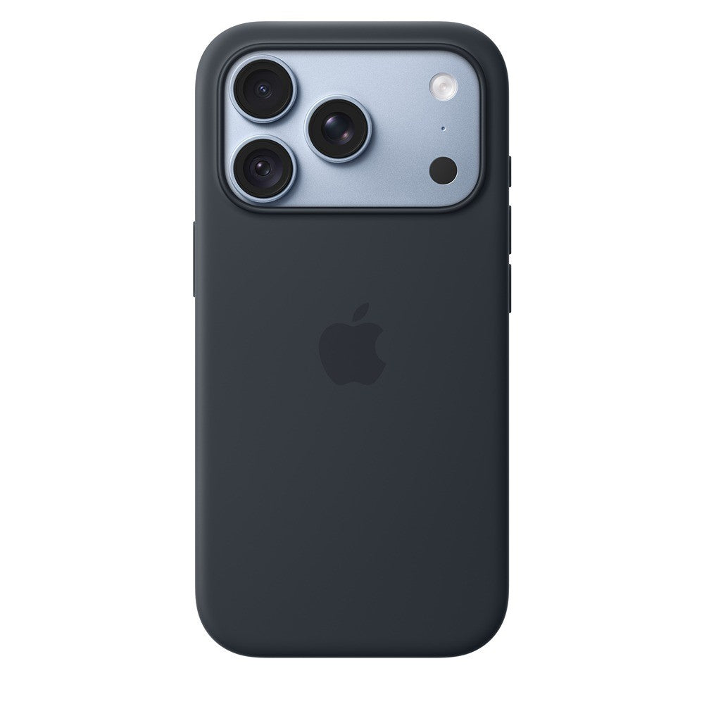 Apple Original iPhone 18 Pro Skal Silicone Case MagSafe Navy Blue