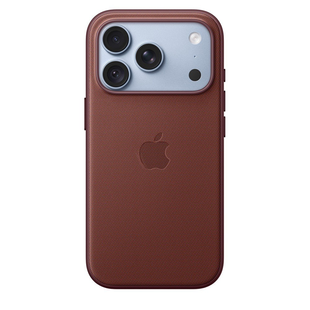 Apple Original iPhone 18 Pro Skal TechWoven MagSafe Burgundy