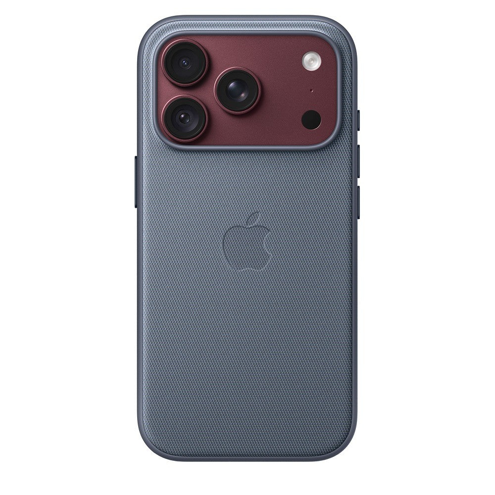 Apple Original iPhone 18 Pro Skal TechWoven MagSafe Chambray Blue