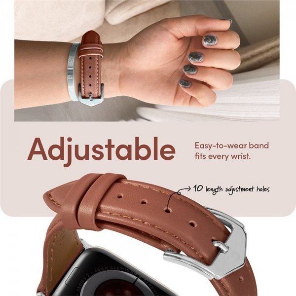 Spigen Apple Watch 38/40/41/42mm Armband Kajuk Chestnut