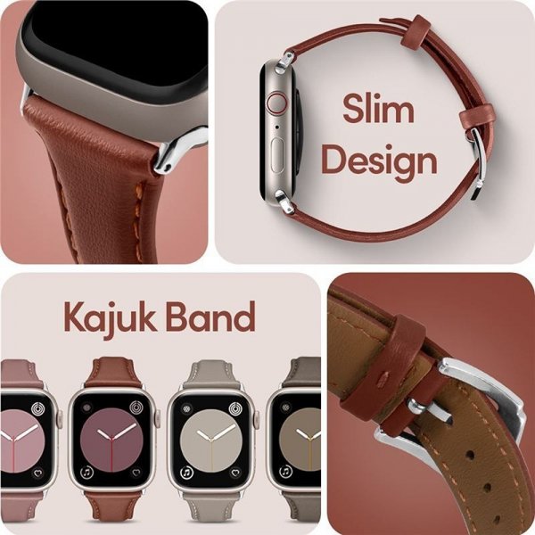 Spigen Apple Watch 38/40/41/42mm Armband Kajuk Chestnut