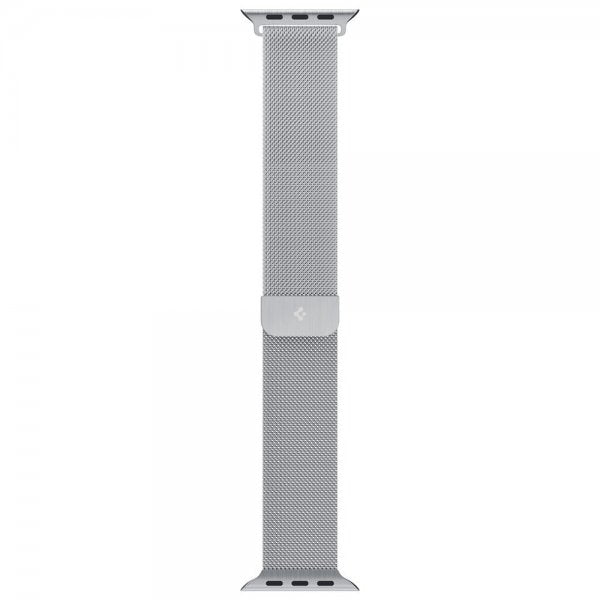 Spigen Apple Watch 38/40/41/42mm Armband Metal Fit Silver