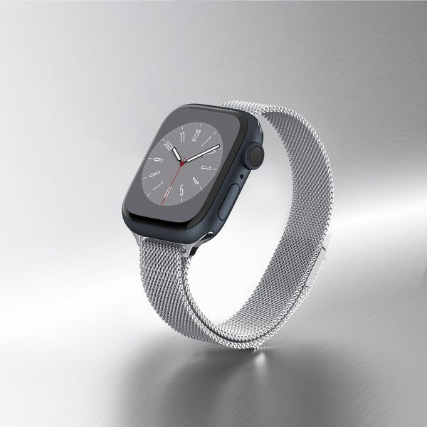 Spigen Apple Watch 38/40/41/42mm Armband Metal Fit Silver