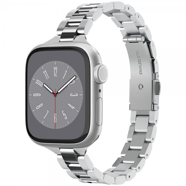 Spigen Apple Watch 38/40/41mm Armband Modern Fit 316L Silver