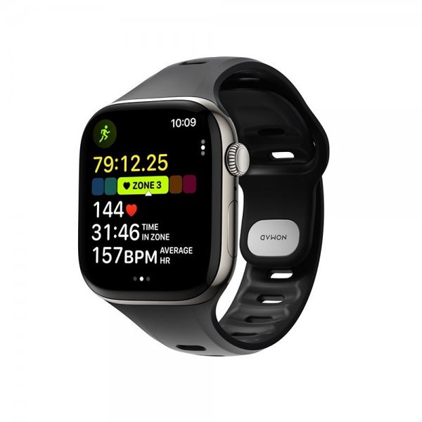 Nomad Apple Watch 38/40/41/42mm Armband Tempo Band Svart