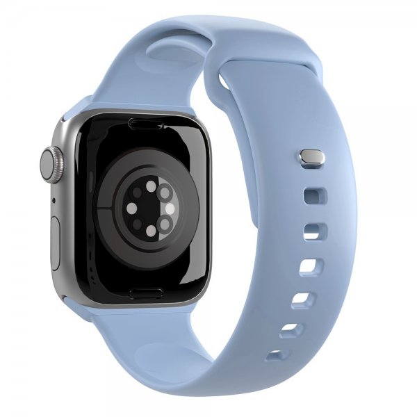 Puro Apple Watch 38/40/41/42mm Armband ICON Silicone Band Powder Blue