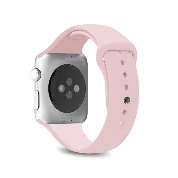 Puro Apple Watch 38/40/41/42mm Armband ICON Silicone Band Rose