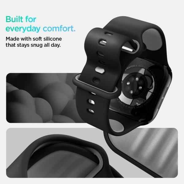 Spigen Apple Watch 40/41/42mm Armband Nano Pop Black Sesame