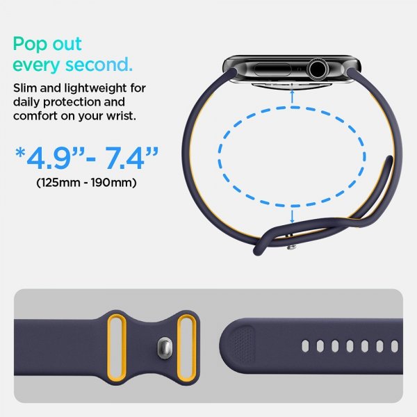 Spigen Apple Watch 40/41/42mm Armband Nano Pop Blueberry Navy