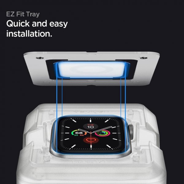 Spigen Apple Watch 41mm Skärmskydd ProFlex EZ Fit 2-pack