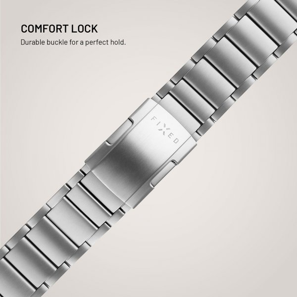 Fixed Apple Watch 42/44/45/46mm Armband Titanium Strap Natural