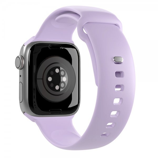Puro Apple Watch 44/45/46mm/Apple Watch Ultra Armband ICON Silicone Band Lavender