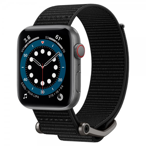 Spigen Apple Watch 44/45/46mm/49mm Armband DuraPro Flex Svart