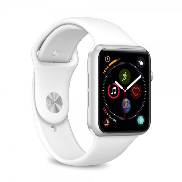 Puro Apple Watch 42/44/45mm Armband Icon Vit