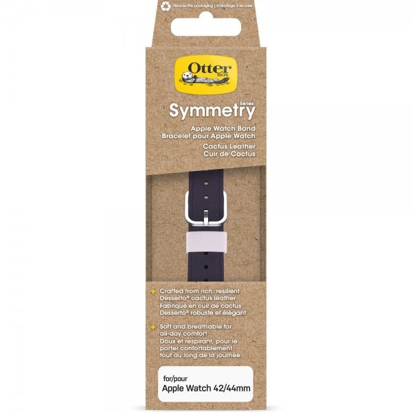 Otterbox Apple Watch 44/45/46mm Armband Symmetry Cactus Leather Plum Luxe