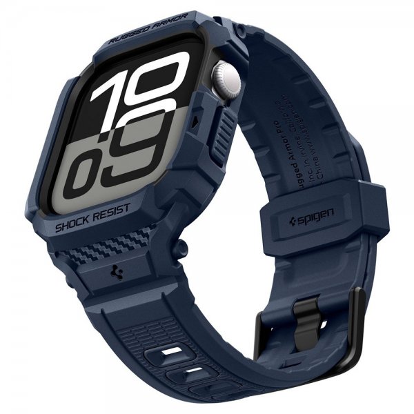 Spigen Apple Watch 42mm (Series 10/11) Armband Rugged Armor Pro 2 Navy Blue