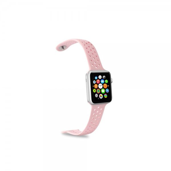 Celly Apple Watch 44/45/46mm Armband Watchband Rosa
