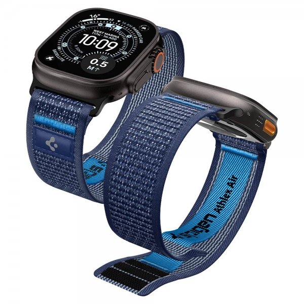 Spigen Apple Watch 44/45/46mm/Ultra 49mm Armband Athlex Air 2 Active Navy