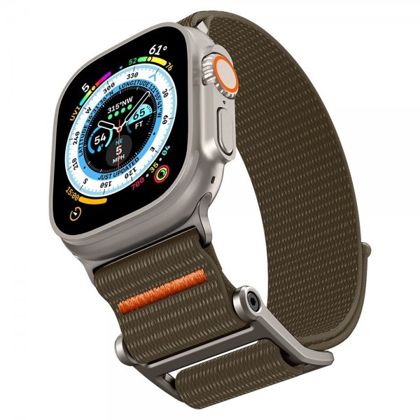 Spigen Apple Watch 44/45/46mm/Ultra 49mm Armband DuraPro Flex Khaki