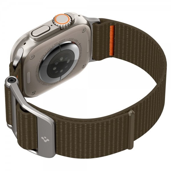 Spigen Apple Watch 44/45/46mm/Ultra 49mm Armband DuraPro Flex Khaki