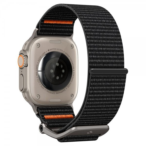 Spigen Apple Watch 44/45/46mm/Ultra 49mm Armband DuraPro Flex Svart