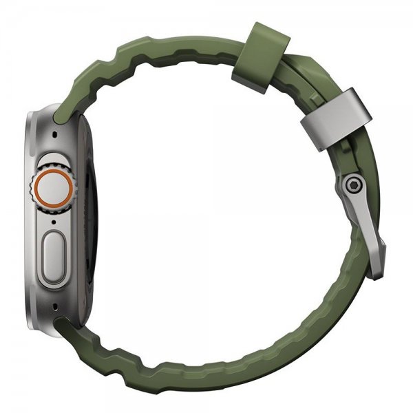 Nomad Apple Watch 44/45/46mm/Ultra 49mm Armband Rocky Point Natural Forest