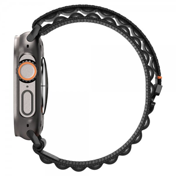 Spigen Apple Watch 44/45/46mm/Ultra 49mm Armband WBF1 Svart