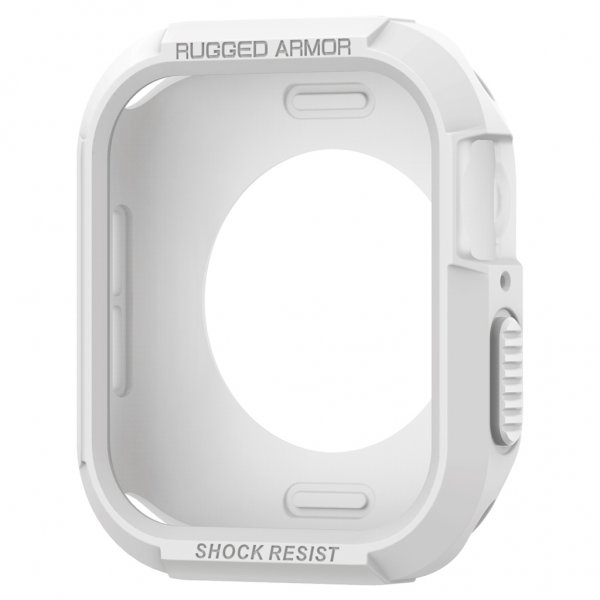 Spigen Apple Watch 44/45mm Skal Rugged Armor Vit
