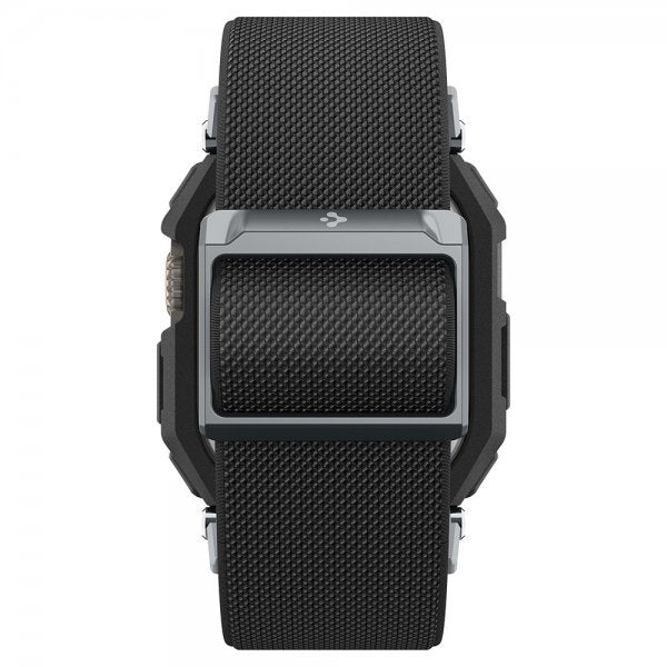 Spigen Apple Watch Ultra 49mm Armband och Skal Lite Fit Pro Matte Black