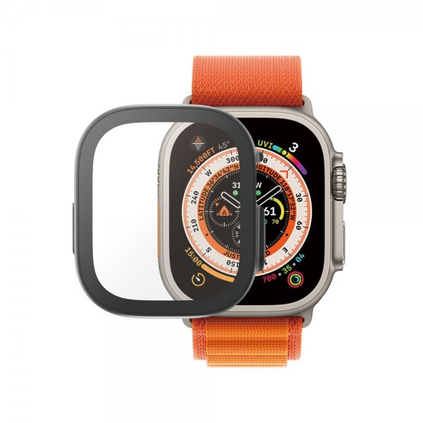 PanzerGlass Apple Watch Ultra 49mm Skal med Skärmskydd Full Body Protector Svart