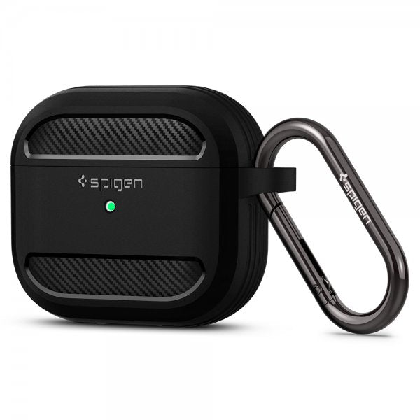 Spigen AirPods 3 Skal Rugged Armor Matte Black