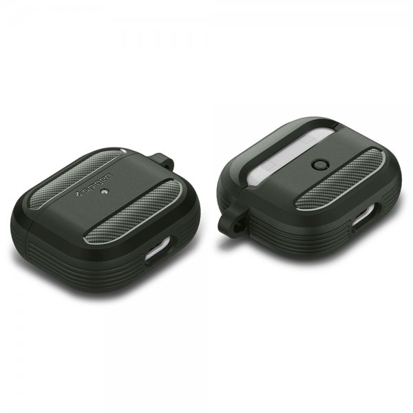 Spigen AirPods 3 Skal Rugged Armor Military Green