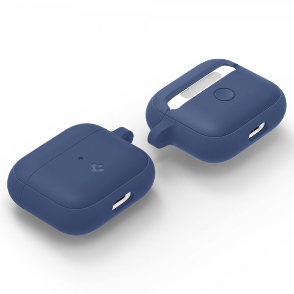 Spigen AirPods 3 Skal Silicone Fit Deep Blue