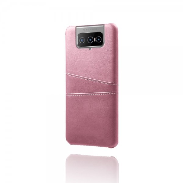 Asus Zenfone 8 Flip Skal Två Kortfack Rosa
