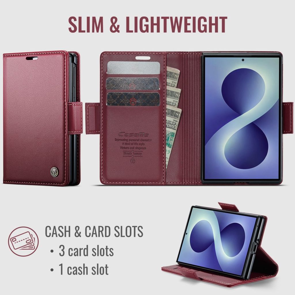 CaseMe Samsung Galaxy Z Fold 8 Fodral 023 Series Röd