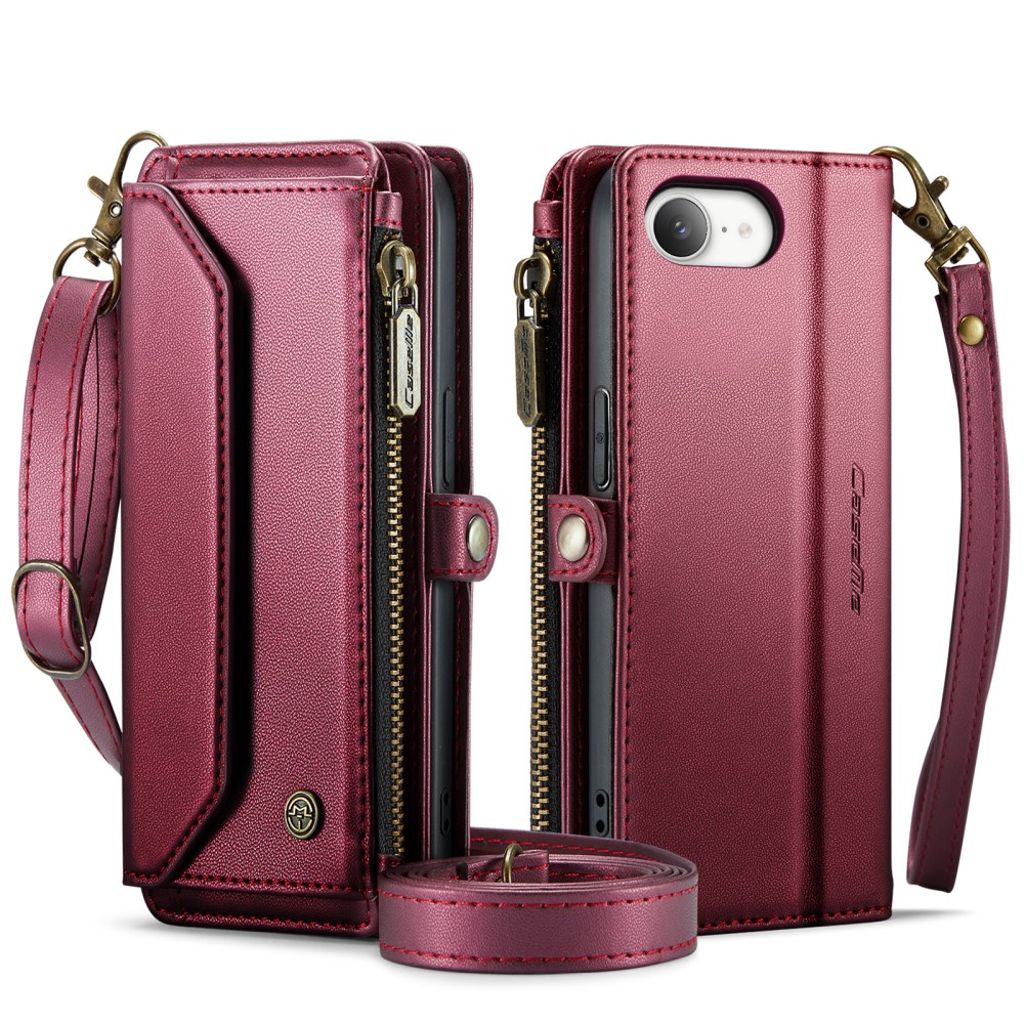 CaseMe iPhone 16e/iPhone 17e Fodral C36 Series Röd
