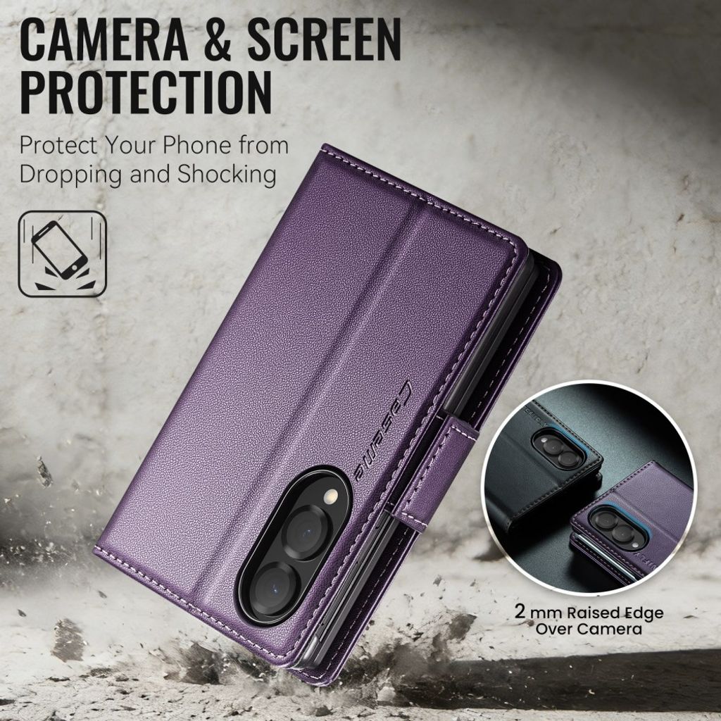 CaseMe Samsung Galaxy Z Fold 8 Fodral 023 Series Lila