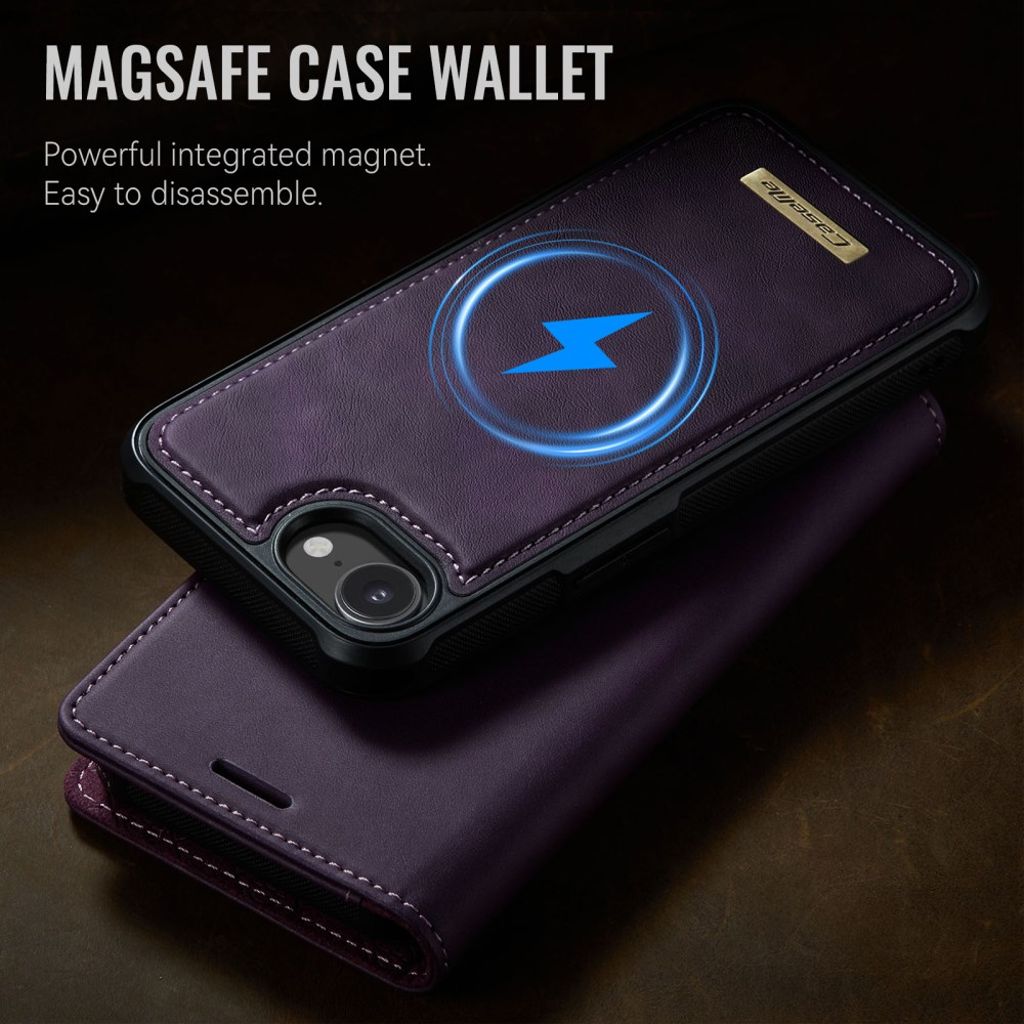 CaseMe iPhone 16e/iPhone 17e Fodral C49 Series Lila