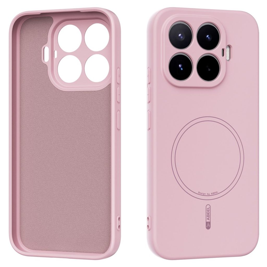 ABEEL Xiaomi 17T Skal Silikon MagSafe Rosa