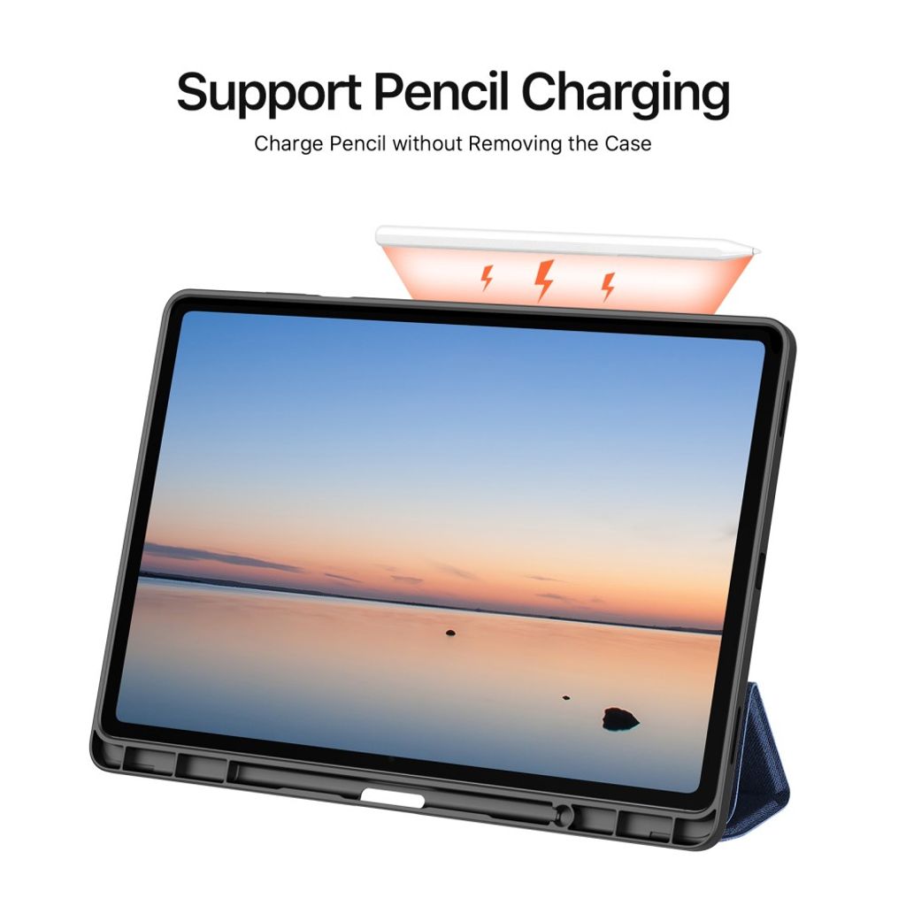 Dux Ducis Samsung Galaxy Tab S12 Plus Fodral DOMO Series Blå