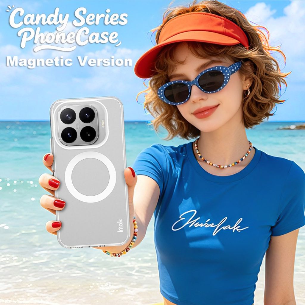 Imak Xiaomi 17T Skal Candy Color MagSafe Vit