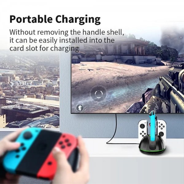 Aolion Batteriladdningsstation till Xbox-spelkontroller