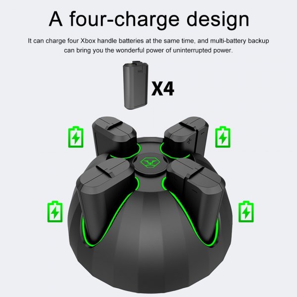 Aolion Batteriladdningsstation till Xbox-spelkontroller
