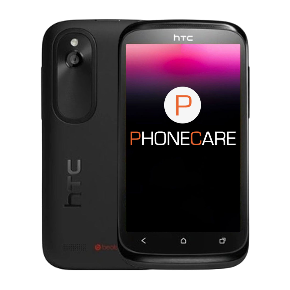 Begagnad HTC Desire X 4GB Svart - Använt skick